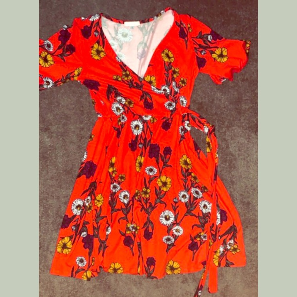 flower spring dress